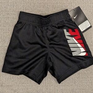 New Nike Dri-Fit Pull On Athletic Shorts Black, size 2T